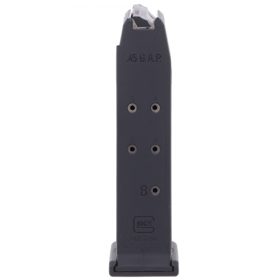 Glock+38+.45+GAP+8+Round+Factory+Magazine+-+Black