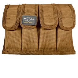 Pistol Magazine Pouch - Four Pocket Coyote Brown - Galati Gear