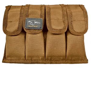 Pistol Magazine Pouch - Four Pocket Coyote Brown - Galati Gear