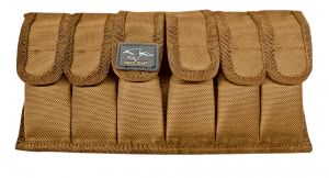 Pistol Magazine Pouch - Six Pocket Coyote Brown - Galati Gear