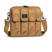 9mm Magazine Pouch Bag - 12 Pockets - Coyote Brown - Galati Gear