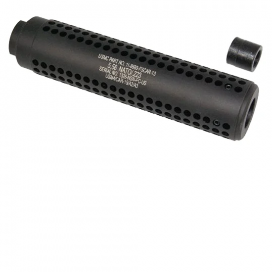 AR-15+Slip+Over+Socom+Style+Fake+Suppressor+-+GunTec+USA