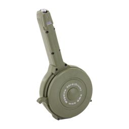 50rd Magazine for 9mm Glock 17 and 19 - OD Green - RWB
