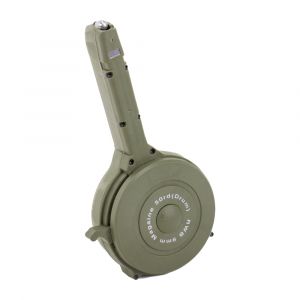 50rd Magazine for 9mm Glock 17 and 19 - OD Green - RWB