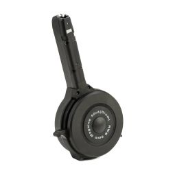 50rd Magazine for 9mm Glock 17 and 19 - Black - RWB