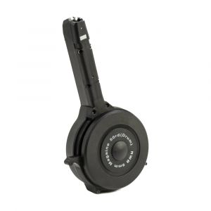 50rd Magazine for 9mm Glock 17 and 19 - Black - RWB