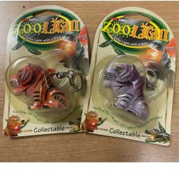 Zoo Light Flashlight Keychain - Tiger