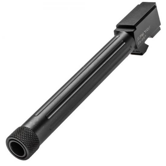 AlphaWolf+Conversion+Barrel+for+Glock+35+to+.357+Threaded+Black.+Gen+1-5+-+Lone+Wolf