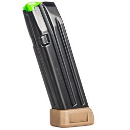 MecGar Glock 17 9mm 20rd Mag Flat Dark Earth Baseplate