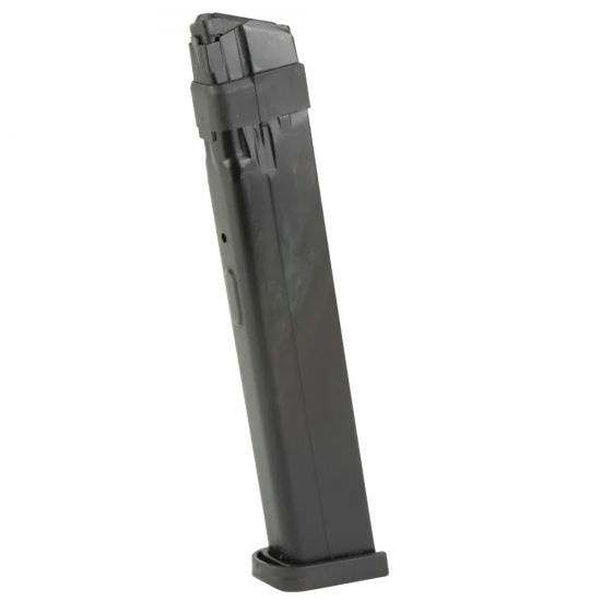 28rd+Magazine+for+Glock+43X+and+Glock+48+9mm+-+Black+Steel+-+ProMag