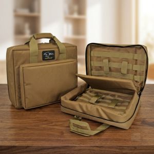 Double Discreet Square Case - 16 Inch - Coyote Brown - Galati Gear