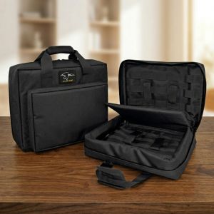 Double Discreet Square Rifle Case - 16 Inch Black - Galati Gear