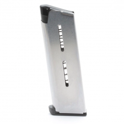 Wilson Combat Lo-Profile Officer .45 ACP 7 Round Magazine - Stainless