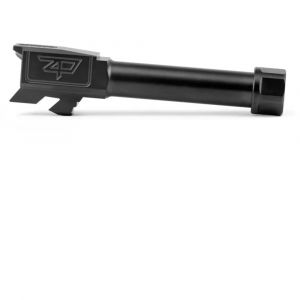 Zaffiri Barrel for Glock 43 and 43X 9mm Threaded Black Nitride Stainless - Zaffiri Precision