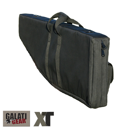 **51 Inch XT Premium Rifle Case with inside straps - Black - Galati Gear