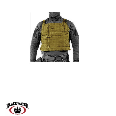 **Khaki I-O Tactical LB Load-Bearing MOLLE Vest BlackwaterGearBushnell