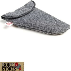 **Open-Weaved Rust Inhibitor Small Auto or Mini Revolver Soft Fabric Case - Bore Stores