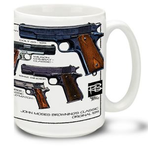 **1911 Weapons of the World Coffee Cup Mug