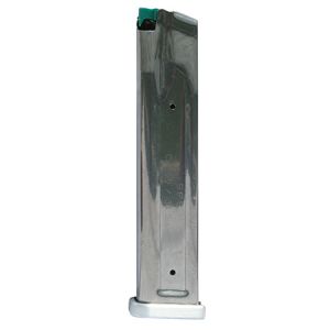 **SPS Vista 38 9mm 29rd Factory Magazine Stainless Aluminum Base Pad