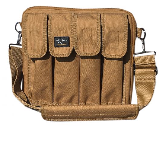 9 MM TACTICAL SINGLE MAG CLIP POUCH 9 MM AUTO COYOTE BROWN 