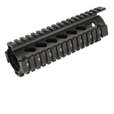 **Two Piece Quad Rail for 16 Inch AR-15 Carbine Drop-in - Guntec USA ...
