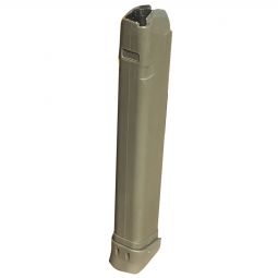 33 Round Extended Magazine for 9mm Glock 17 19 26 OD Green - RWB