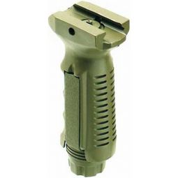 Vertical Tactical Foregrip - Ambidextrous - Olive Drab - UTG Leapers