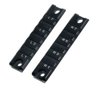 UTG G36 Picatinny Rail Set - 2 Short - Leapers