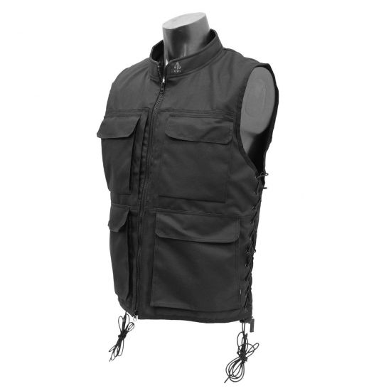 **Men's Outdoor Hunter Sporting Vest Black Adjustable M-XL - UTG Leapers