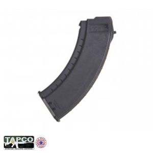 **Intrafuse 30 Round AK-47 Smooth Side Low Drag Magazine Black - Tapco