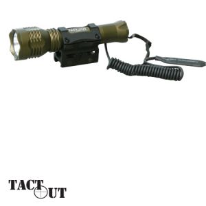 400 Lumen LE Olive Drab Tactical Flashlight - TactOut