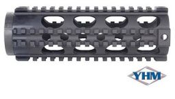 Lightweight Free Float Tube Four Rail Forearm Aluminum Quad Rail - AR-15 Carbine - Yankee Hill